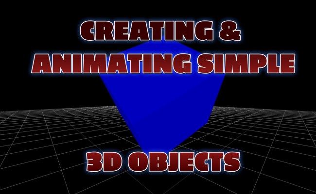 Threejs-Examples - Creating And Animating Simple 3D Objects | Www ...