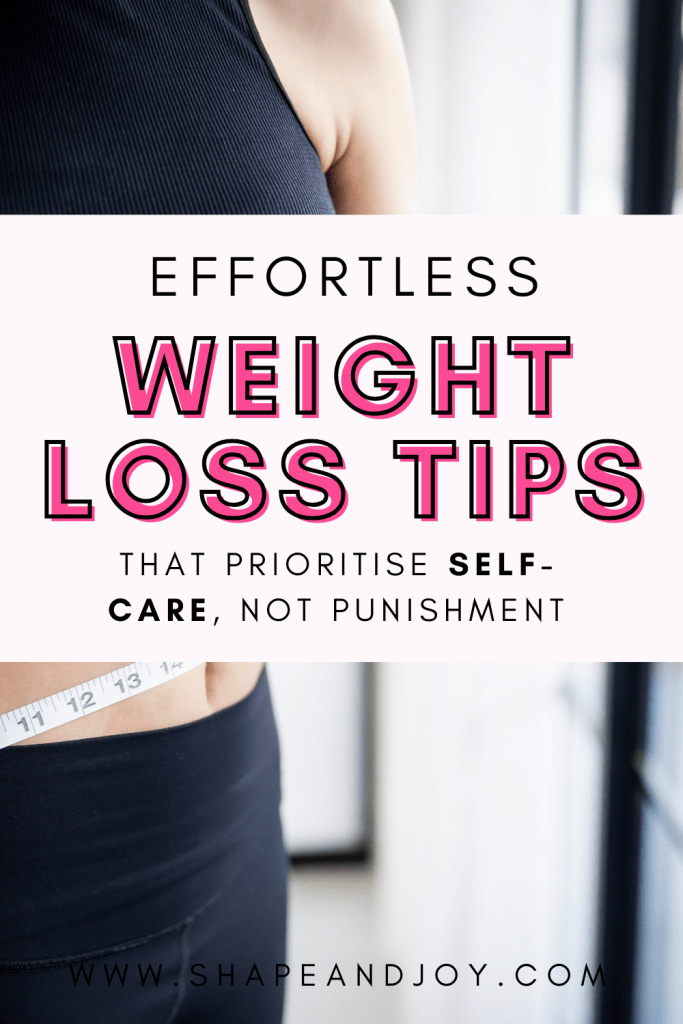 Self-Care and Sustainable Weight Loss
