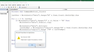 Excel Vba Copy Data From One Sheet To Another If A Condition Is Met ...