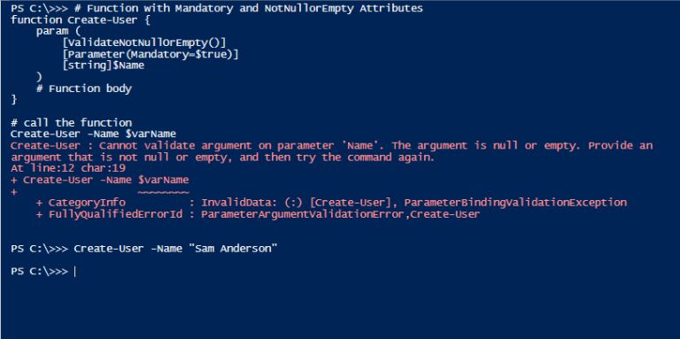 Powershell If Variable Is Not Null A Quick Guide - Best Light Illustrations in Desktop