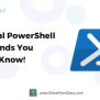 PowerShell Cmdlet - SharePoint Diary