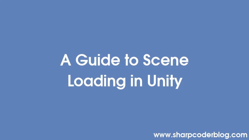 Unity Scene Management Saving And Loading Guide - Elegant Retina Light Backgrounds | Free Download