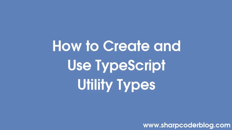 Creating Custom Generic Typescript Utility Types Ben Ilegbodu - Premium Mountain Art Gallery - HD