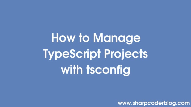 How To Install Typescript Step By Step Guide Sharp Coder Blog - Creative High Resolution Minimal Patterns | Free Download