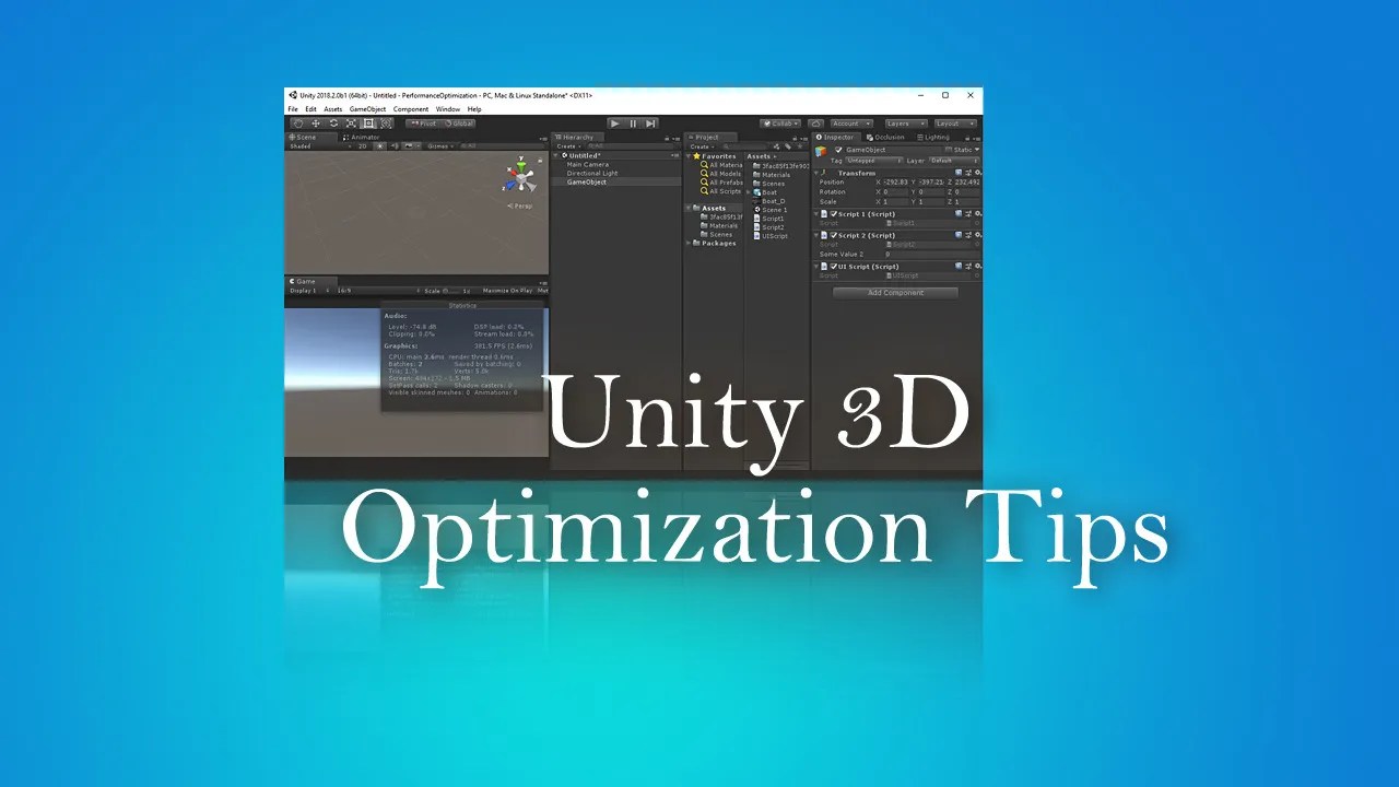 Optimization Tips For Unity | Sharp Coder Blog