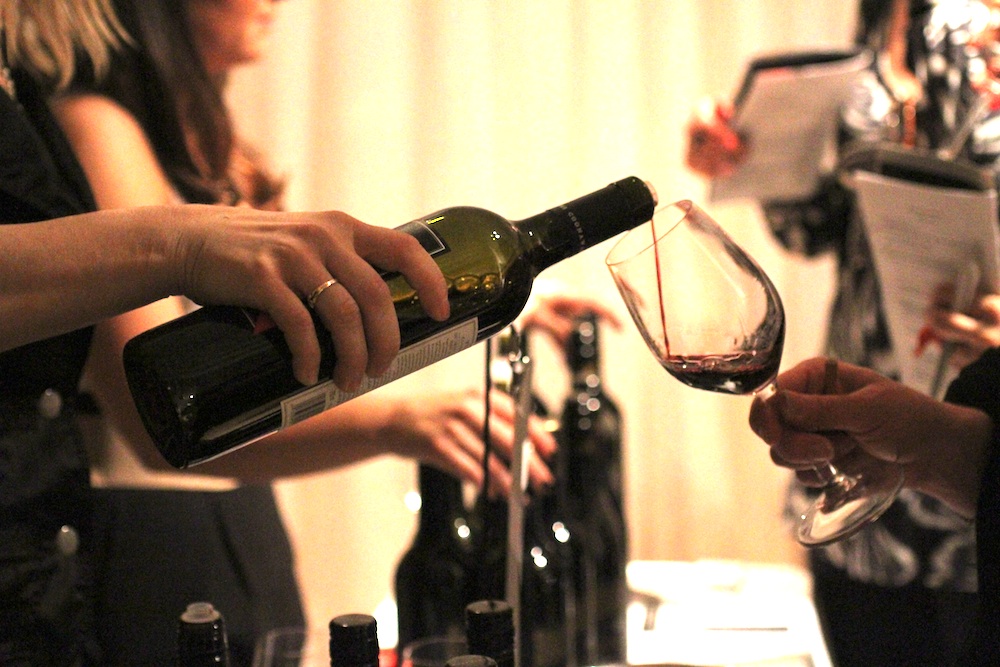 wine pour at the Australia Regional Round-up