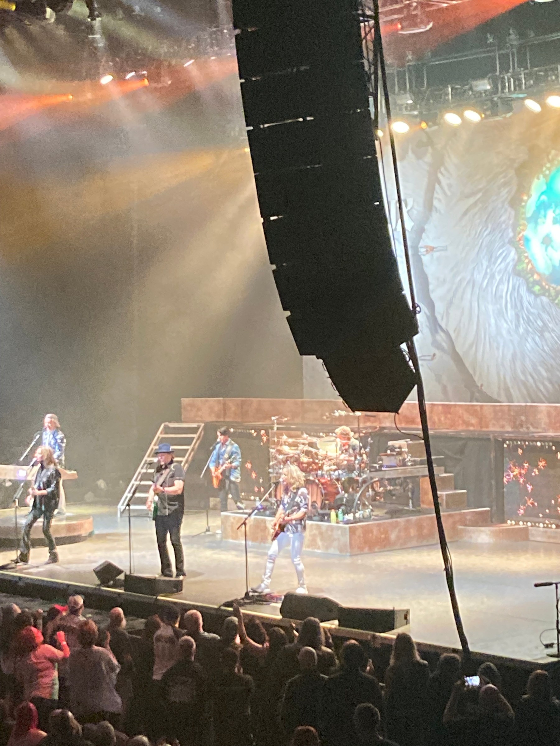 Styx band Crash of the Crown Tour Abbotsford Centre