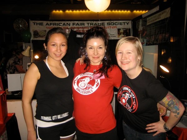 Terminal City Rollergirls at Taboo Sex Show 2009. Shawn Conner photo.