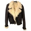 Steve Harvey Shearling Leather Jacket