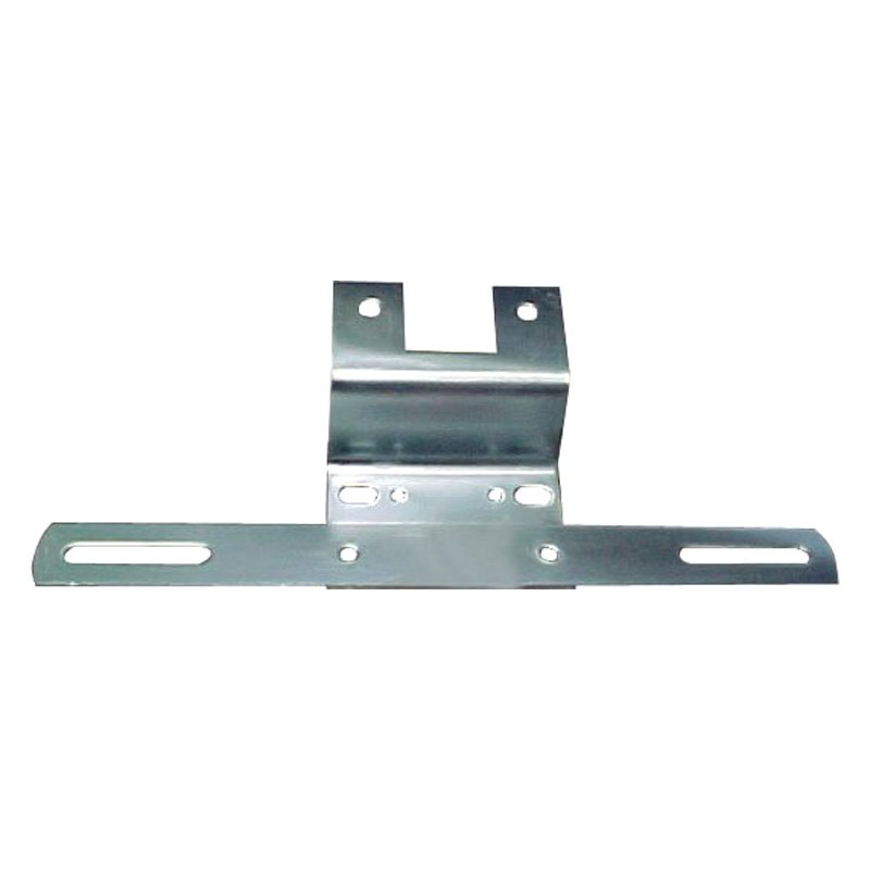 Optronics LP15SB Zinc Steel License Plate Bracket Shed Hauler