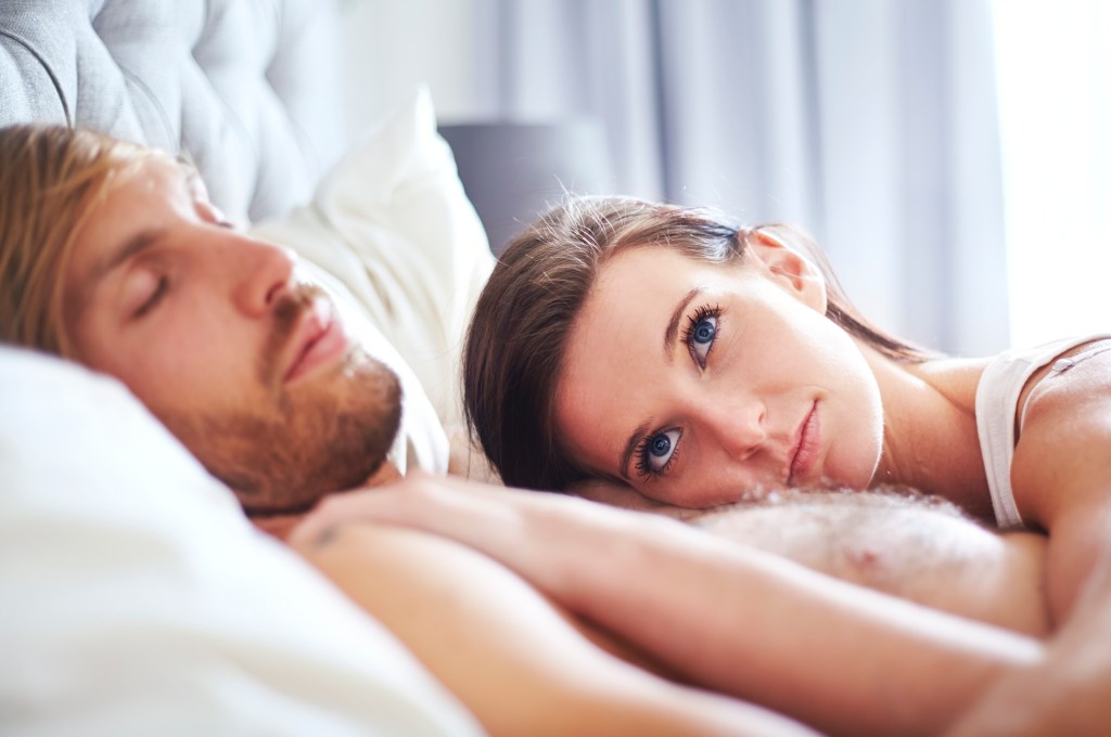 Having sex just to keep your man happy is not a reason to have sex