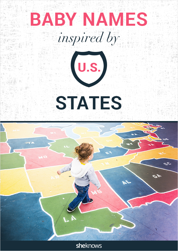 Baby names inspired by american states are perfect for your little
