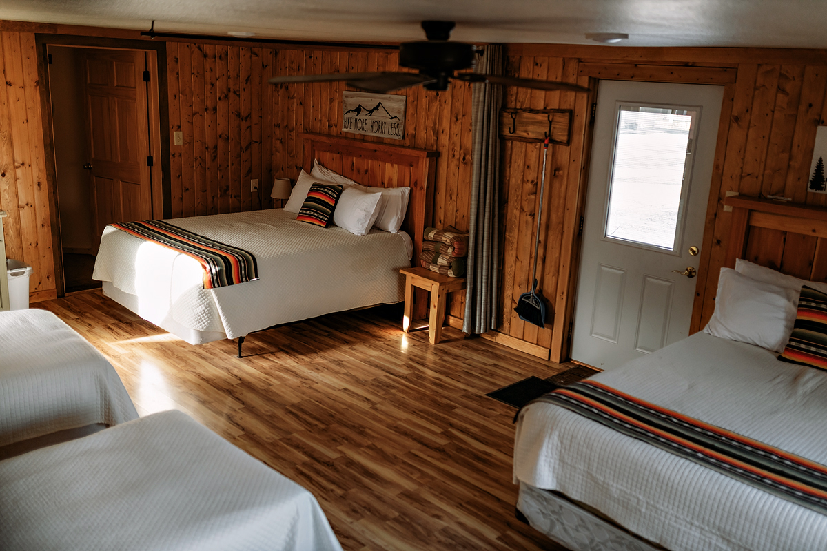 Bunkhouse queen beds