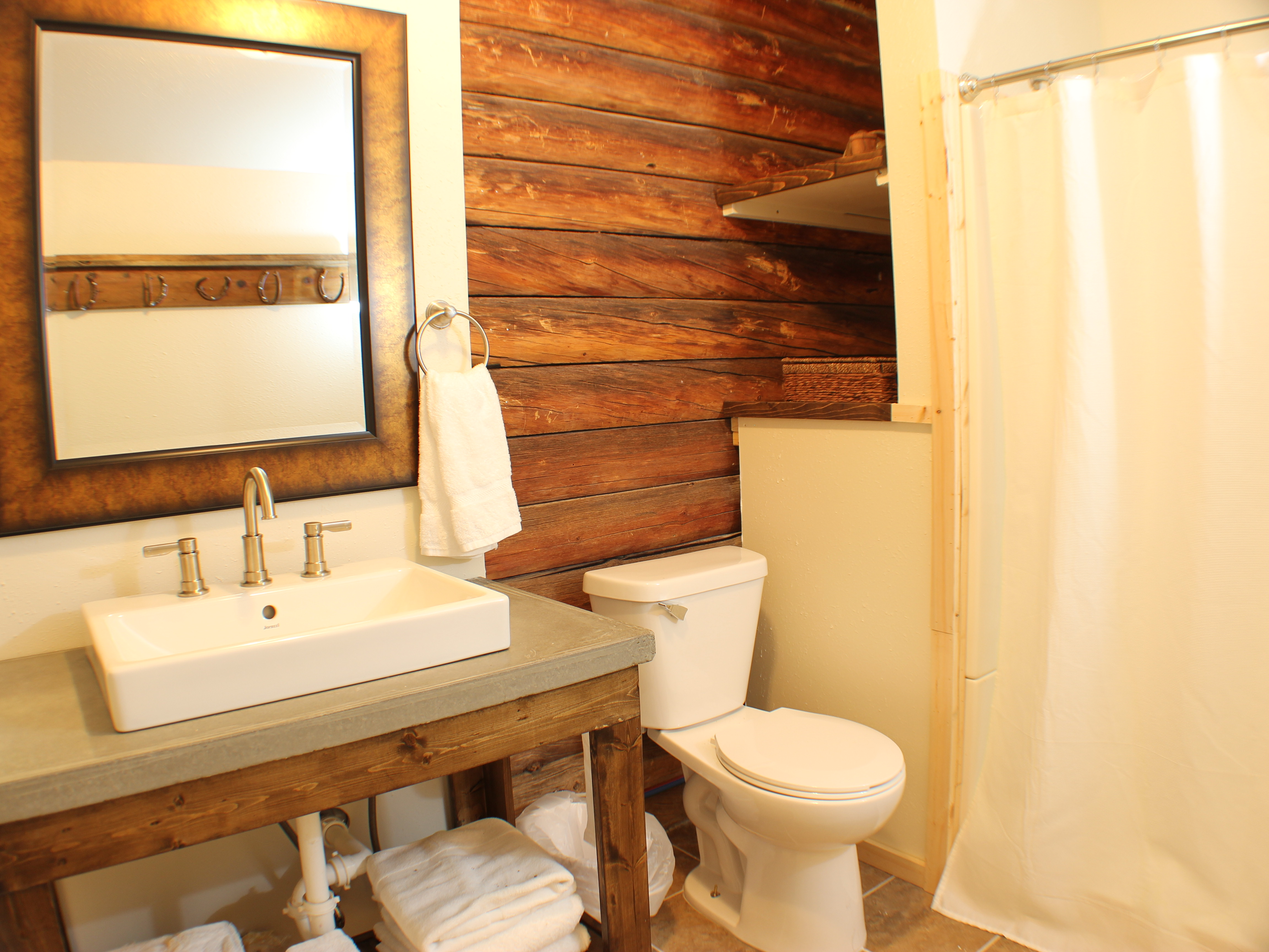 Bunkhouse bathroom