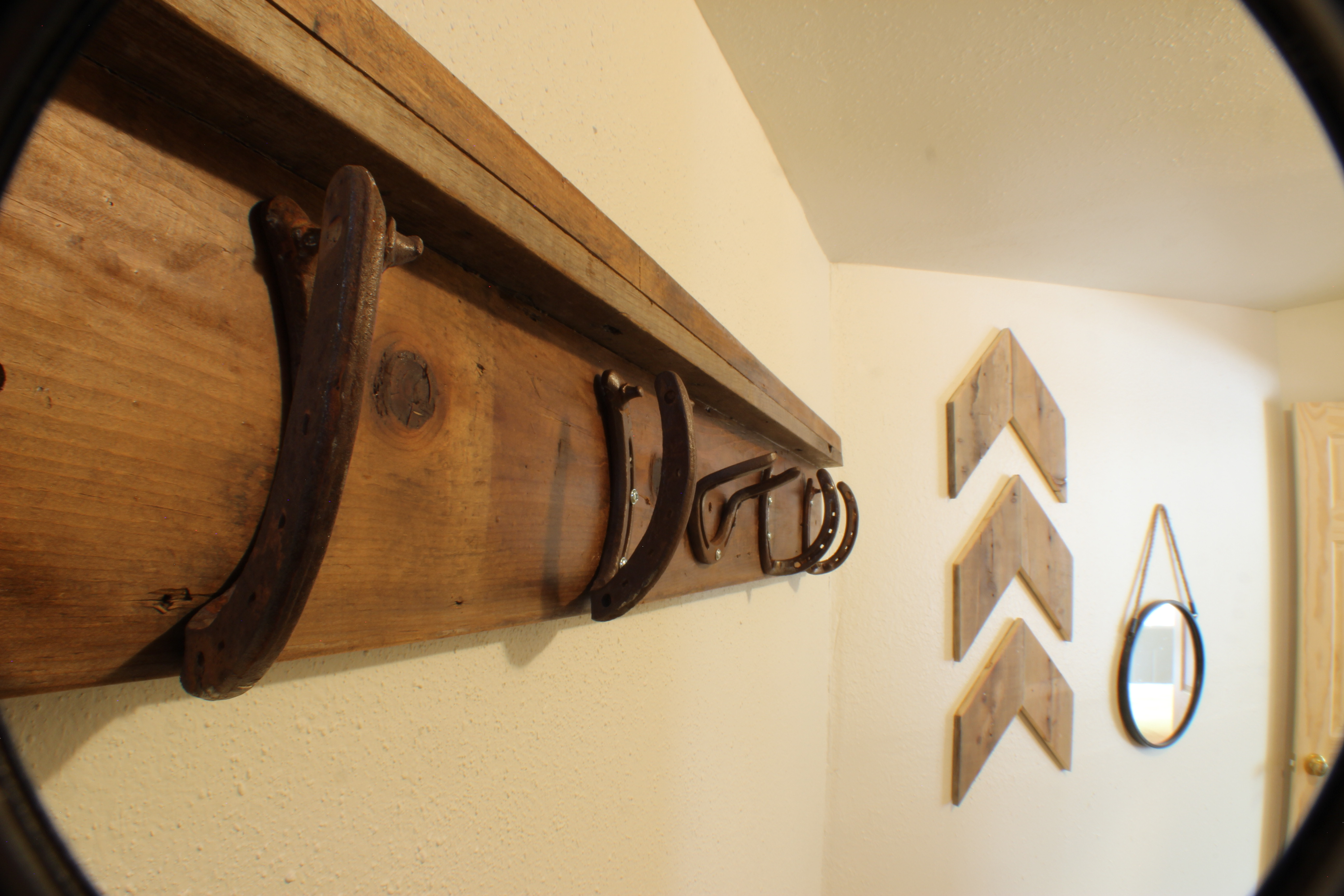 Bunkhouse towel rack