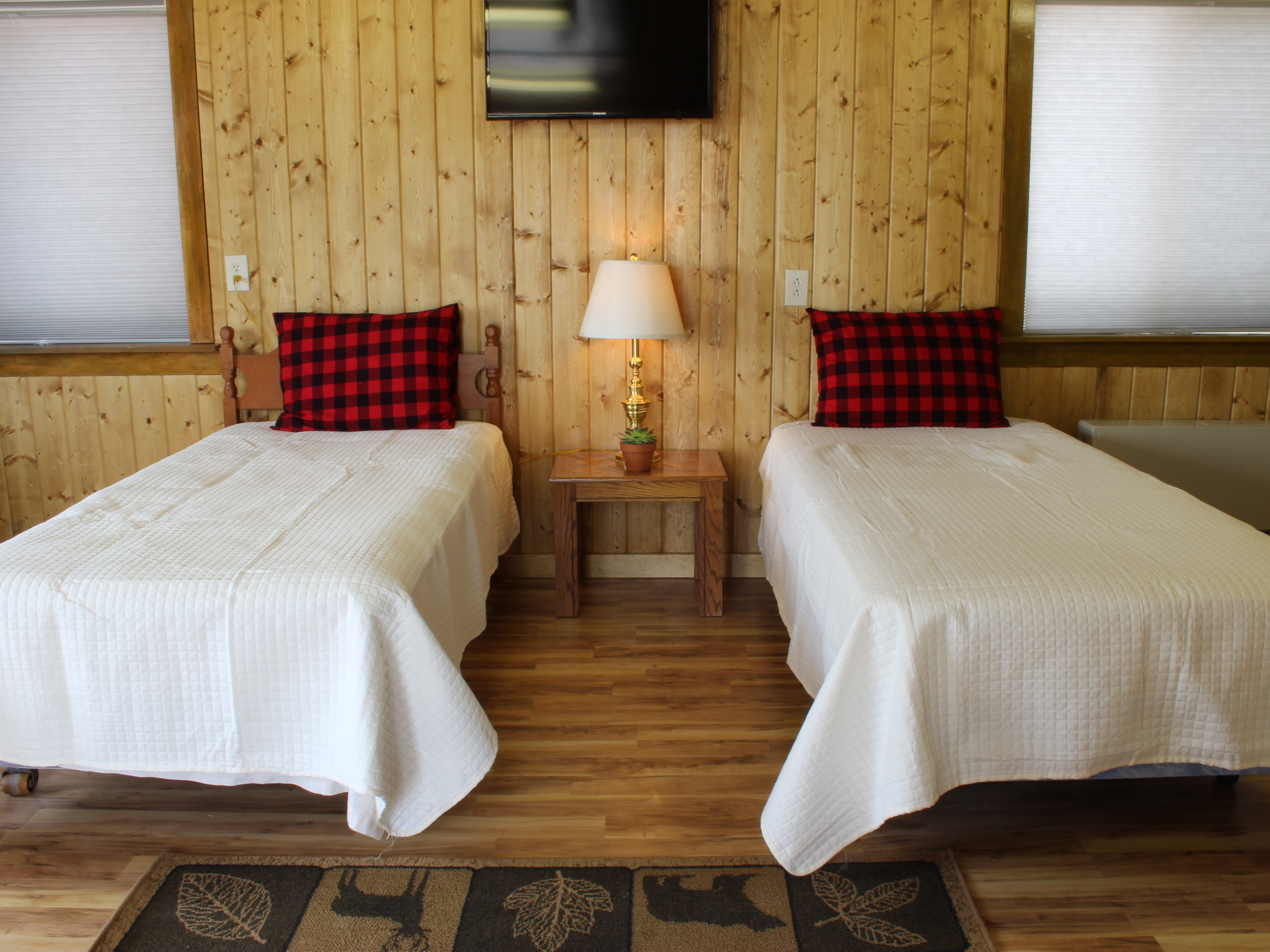 2 twin size beds in Bunkhouse