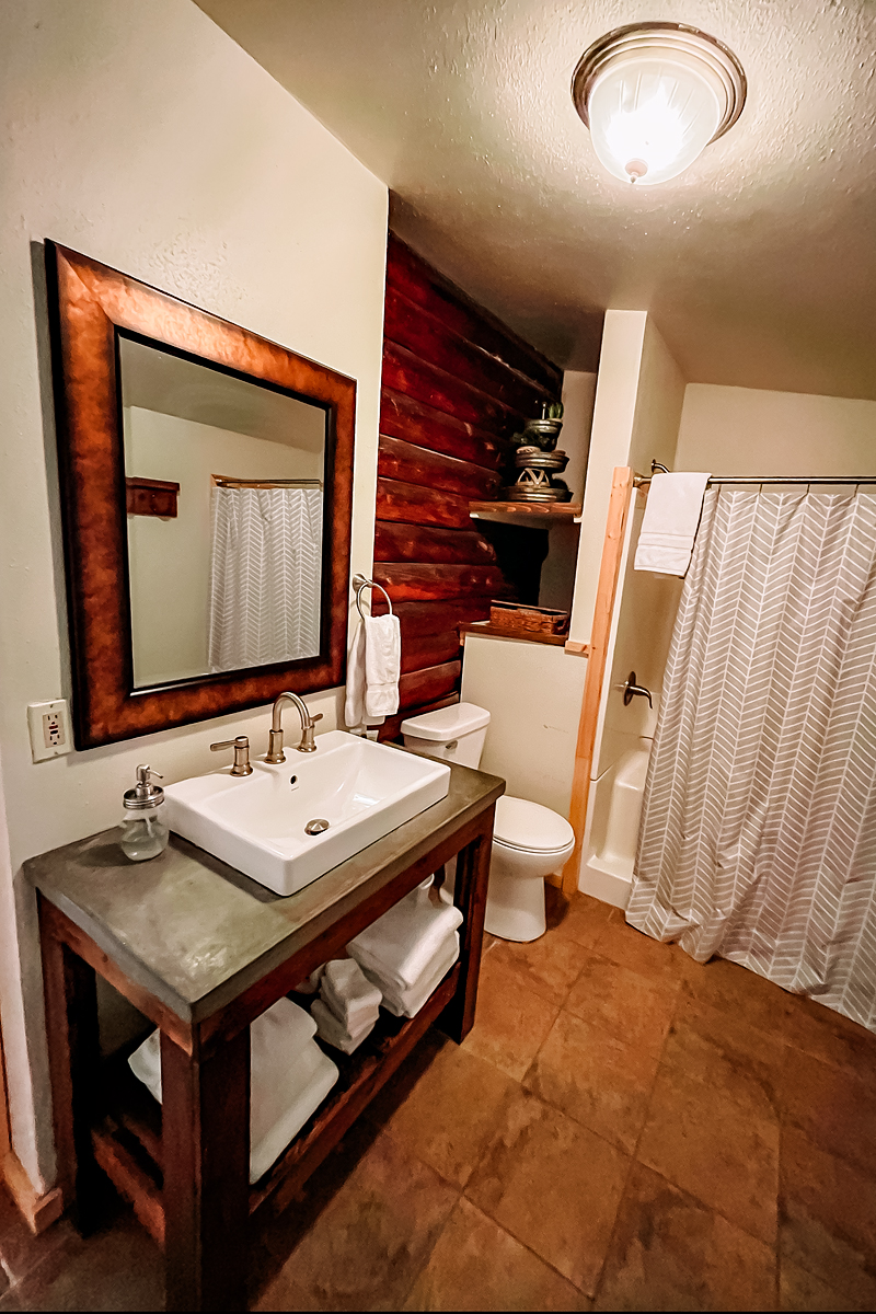 Bunkhouse bathroom