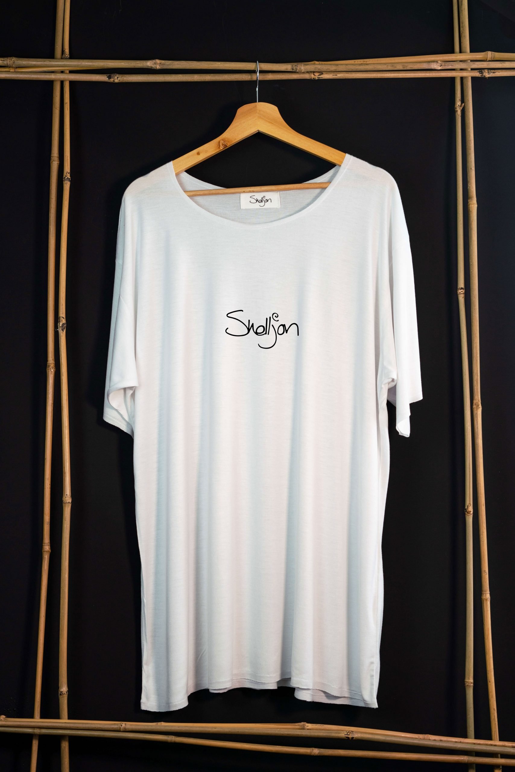 Alternative view of Shelljon Classic Logo | Organic Bamboo T-shirt