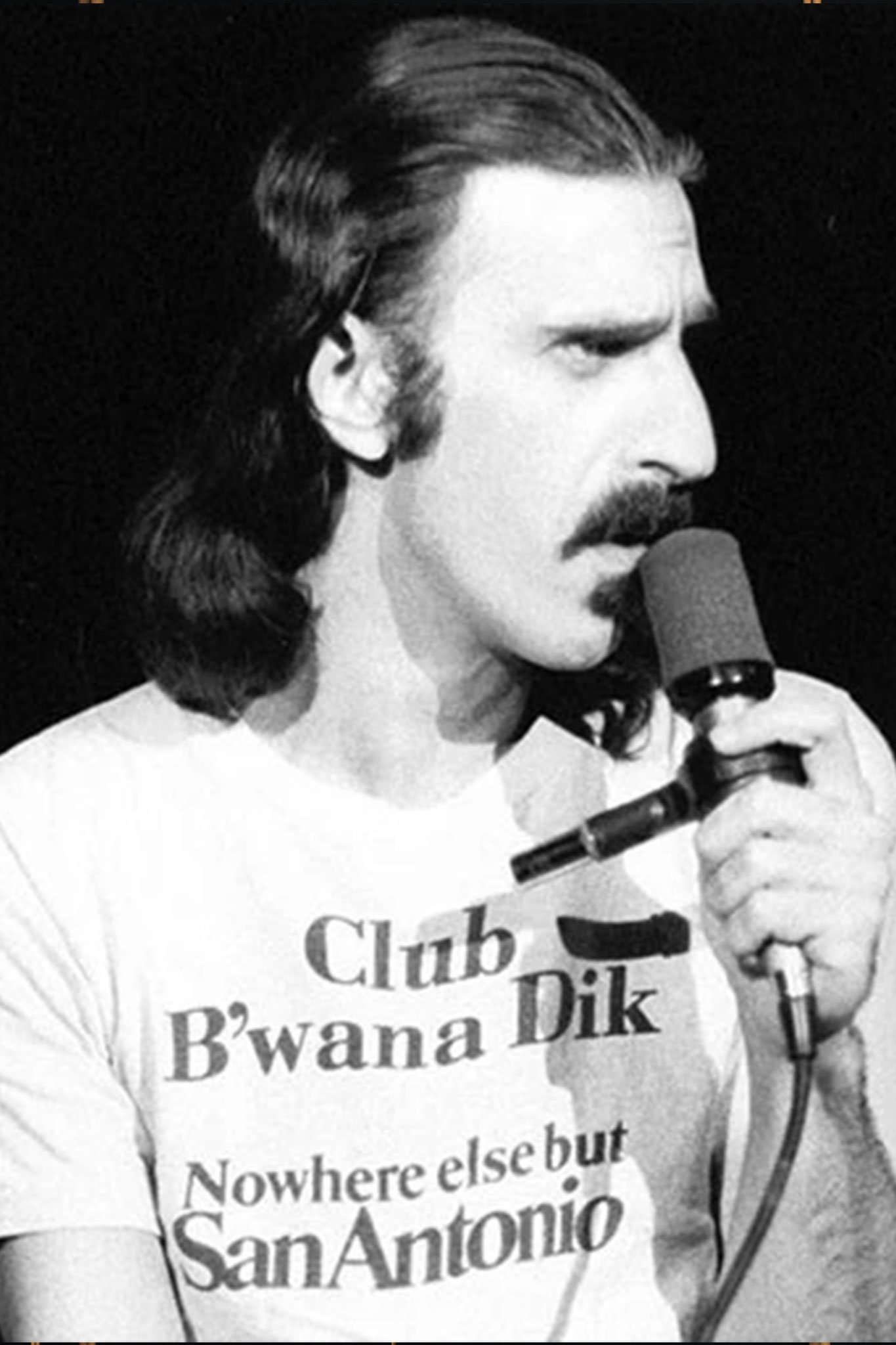 Alternative view of Club Bwana Dik | Frank Zappa | Bamboo T-shirt
