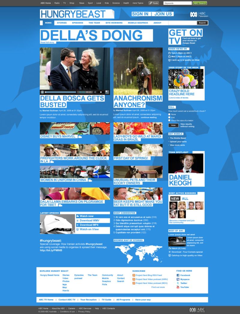 Abc Tv Hungry Beast Shift Refresh Shift Refresh - Vintage Wallpaper Collection - Ultra HD Quality