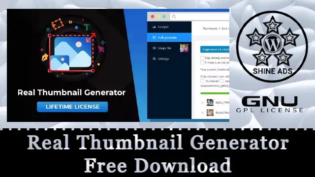 WordPress Real Thumbnail Generator v2.6.26 WordPress Real Thumbnail Generator v2.6.26