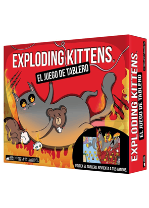 Exploding Kittens Tablero