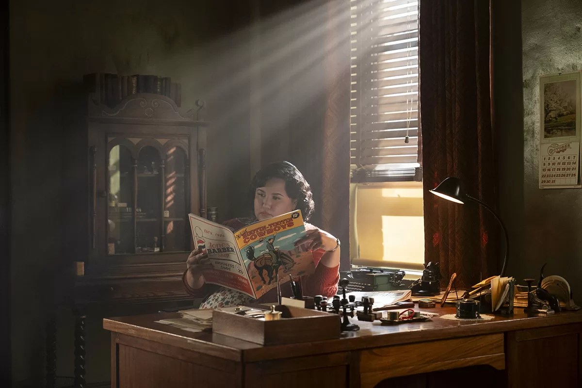 Janet (Karen Rodriguez) in una scena di “Spider-Noir” di Prime Video. ©Prime Video