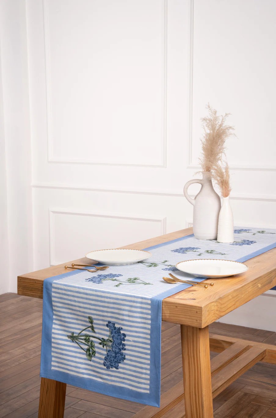 Blue Hydrangea Table Runner Rosannebeck Collections - Best Geometric Wallpapers in Ultra HD