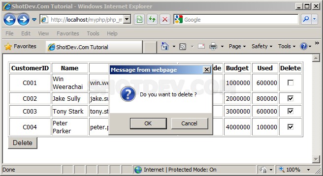 Php Mysql Multiple Checkbox Delete Record - Best Geometric Wallpapers in 8K