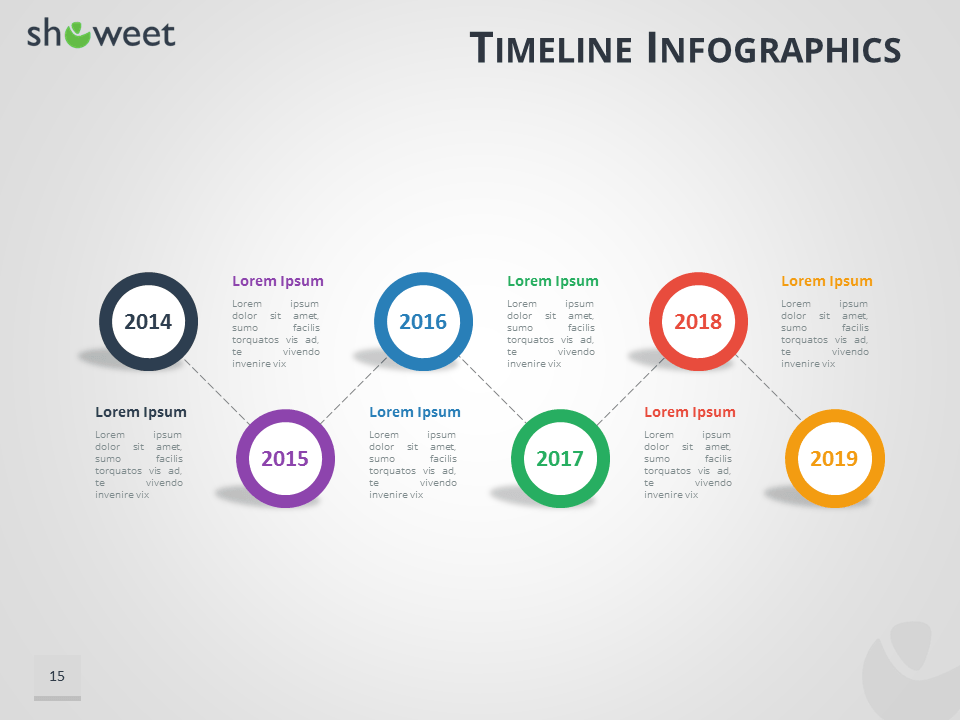 Timeline Infographics Templates For Powerpoint