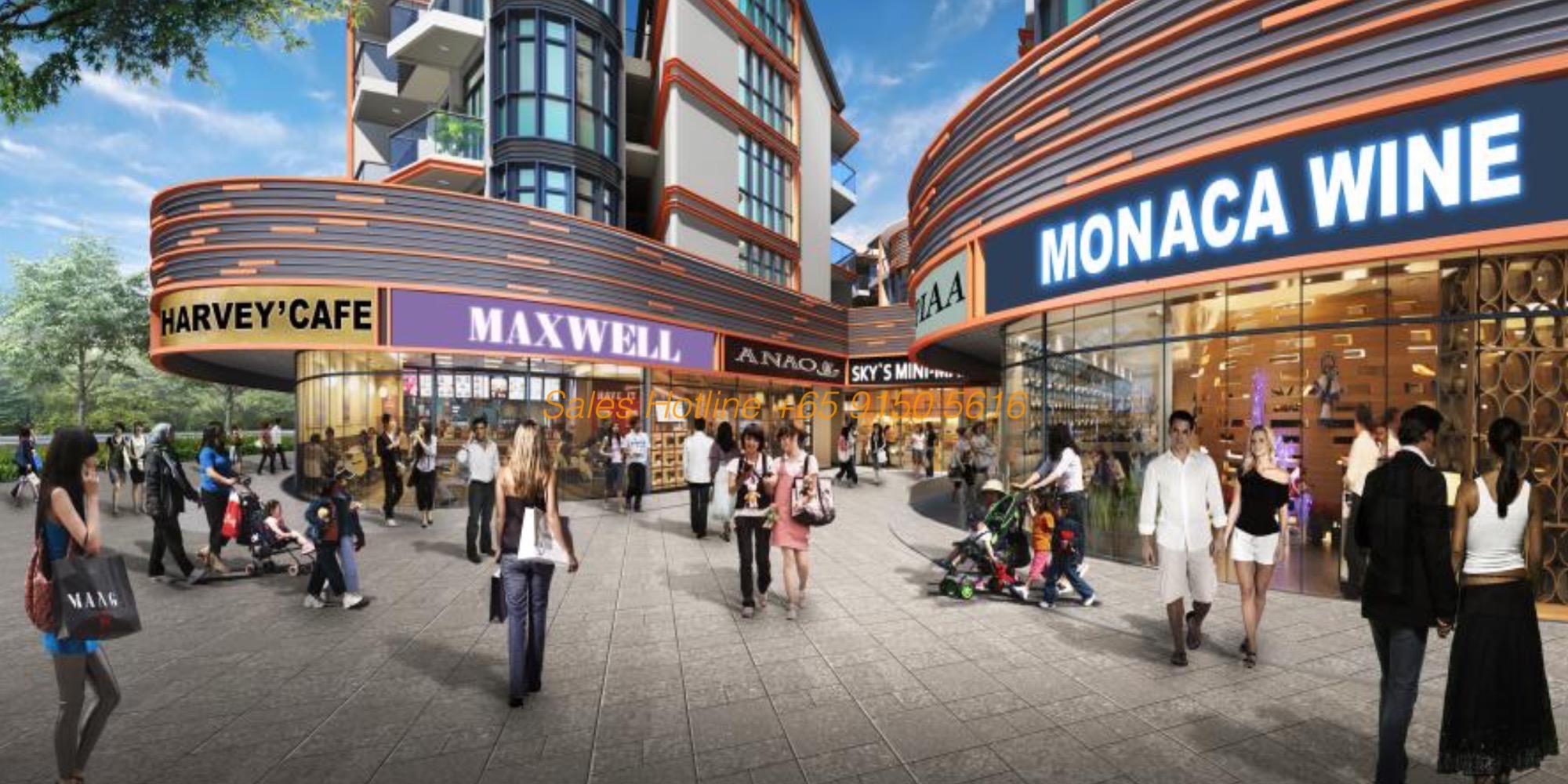 FloraVille, Floraview & FloraVista Showflat Hotline +65 6100 1380