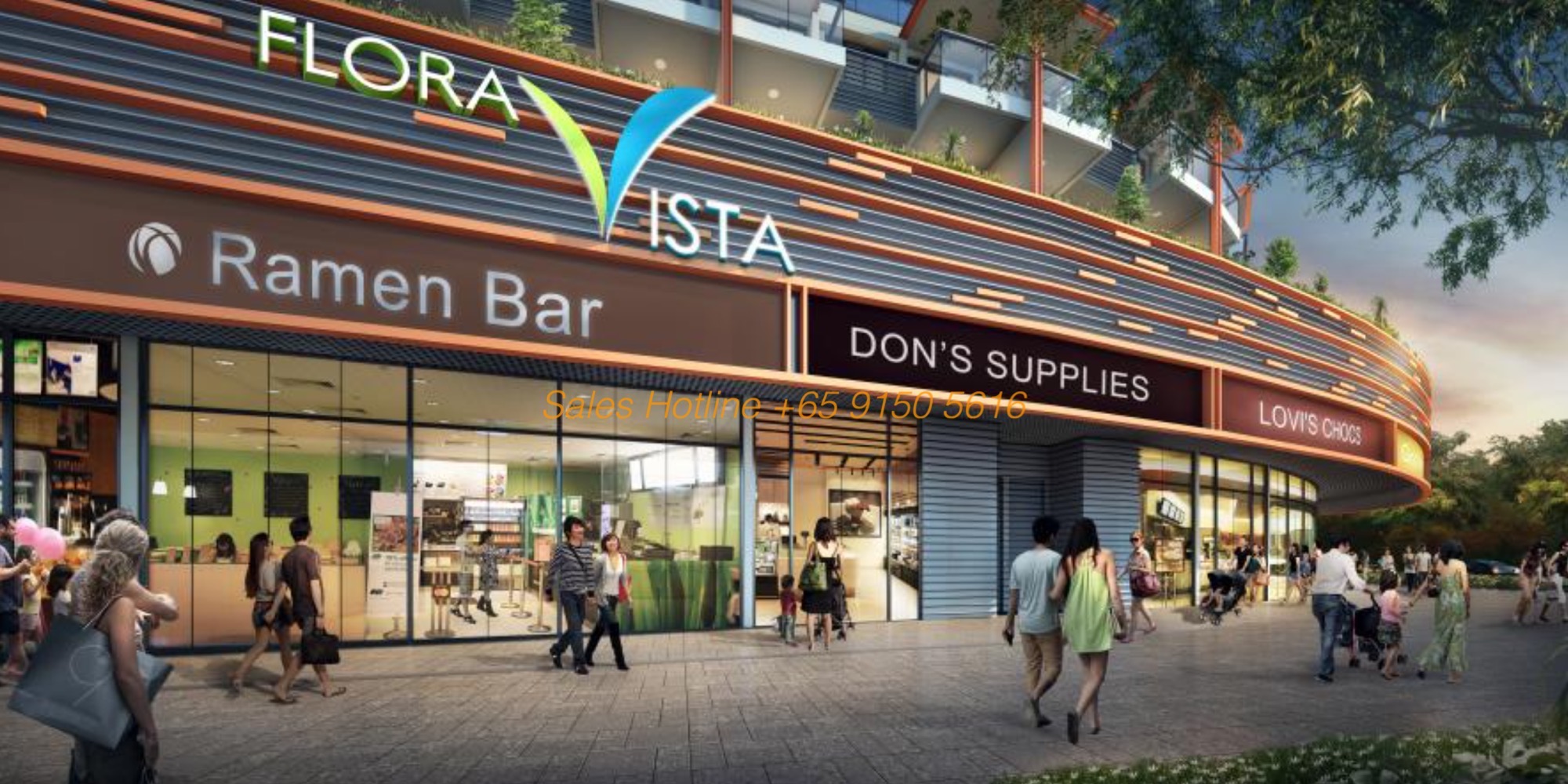 FloraVille, Floraview & FloraVista Showflat Hotline +65 6100 1380