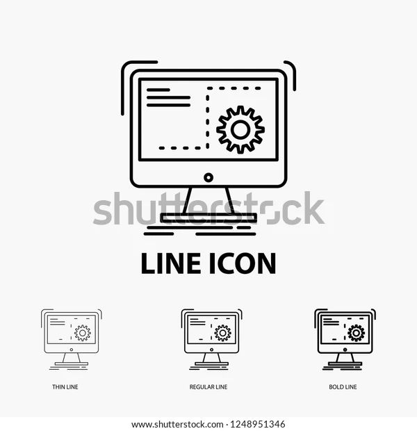 Command Computer Function Process Progress Logo Stock Vector Royalty - High Quality Full HD Vintage Patterns | Free Download