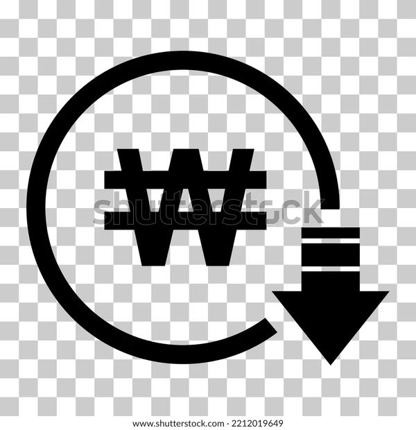 Decrease Icon Cost Reduction Icon Vector Stock Vector Royalty Free - Gorgeous Minimal Design - Desktop