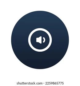 Volume Decrease Icon Vector Illustration Decorative Design Stock - Landscape Art Collection - 8K Quality