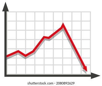 3d Graph Decrease Report Diagram Recession Stock Vector Royalty Free 2106164336 Shutterstock - Mountain Background Collection - Ultra HD Quality