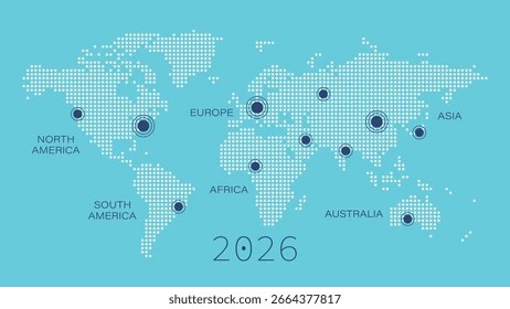 4 361 797 World Map Royalty Free Images Stock Photos Pictures Vector World Map Pointers North 260nw 2664377817 