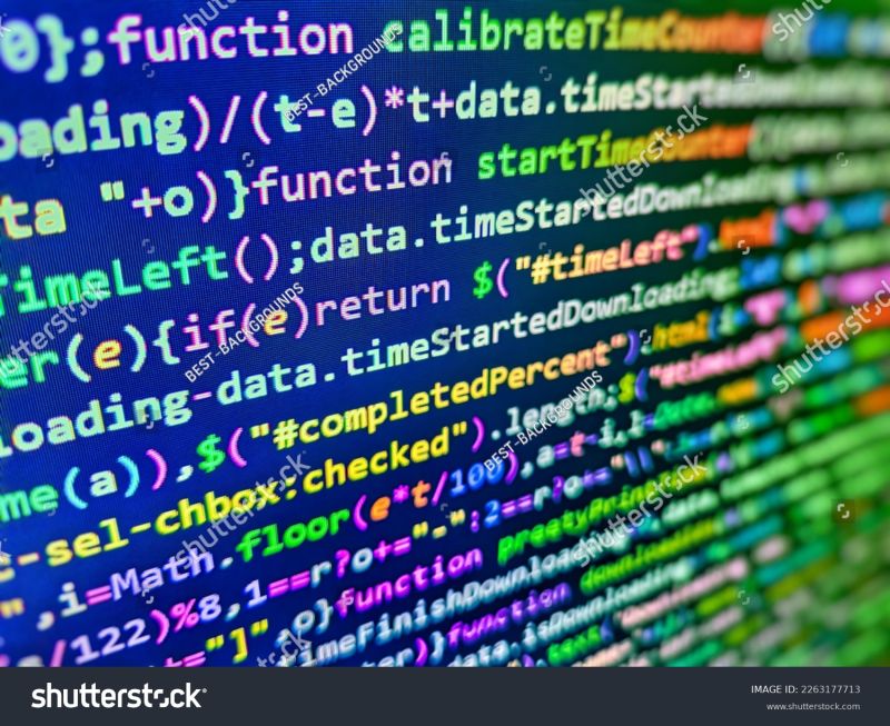 Script Procedure Creating Programming Code Abstract Stock Photo - Premium Vintage Pattern Gallery - HD