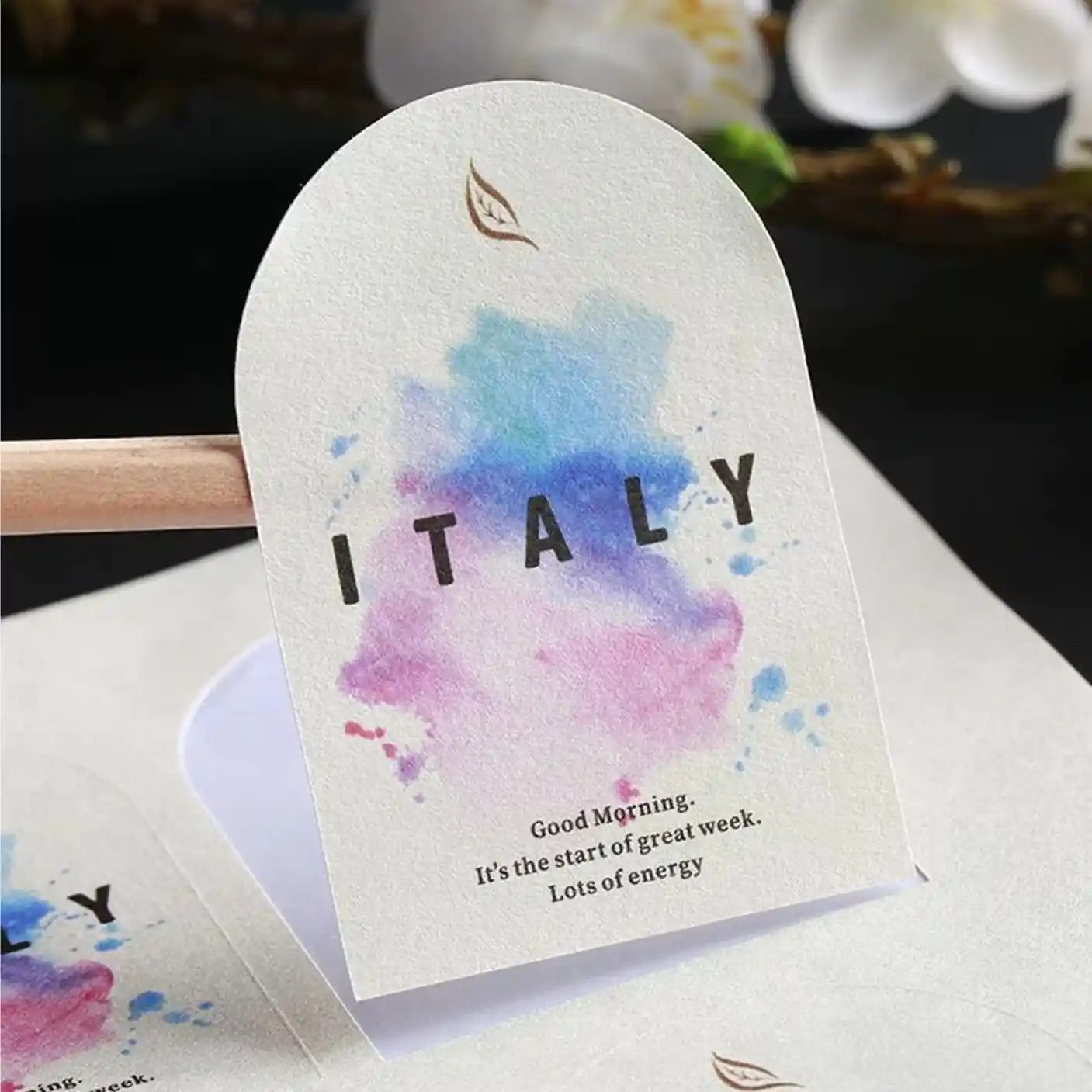 Branded label stickers for product packaging enhancing brand identity