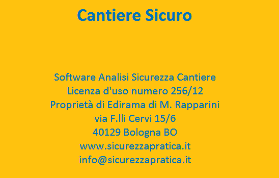 Cantiere sicuro