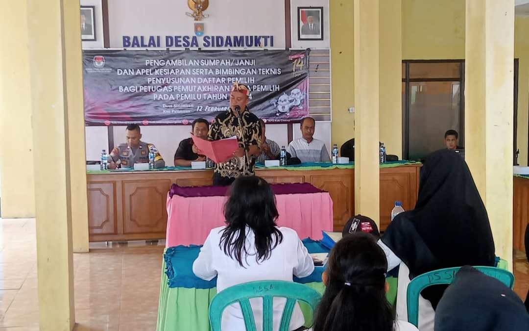 Pemilu telah tiba……
