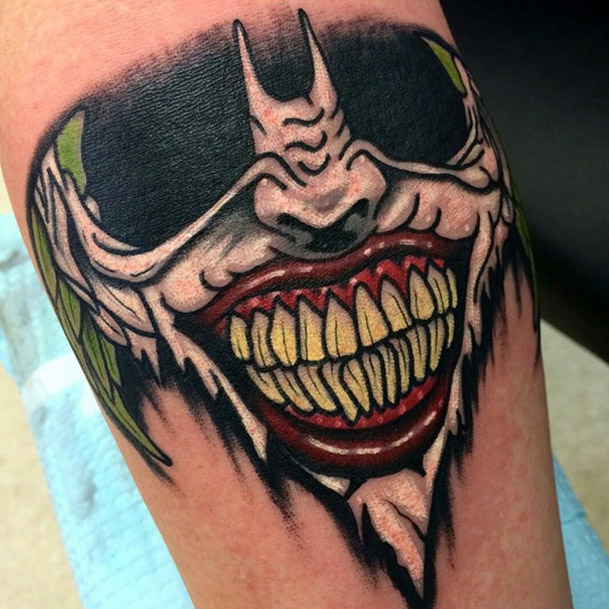 If You Thought The Joker's Tattoos Were Insane, Check Out These 10 Epic Batman Tattoos! 609_x_609_jpg