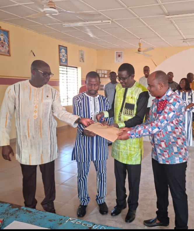 Certificat de qualification professionnelle 2026: le ministre Zoungrana lance officiellement les épreuves à Manga