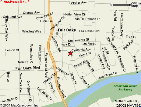 Mapa De Fair Oaks California New Homes In Fair Oaks CA 200 Fairoaksmap 