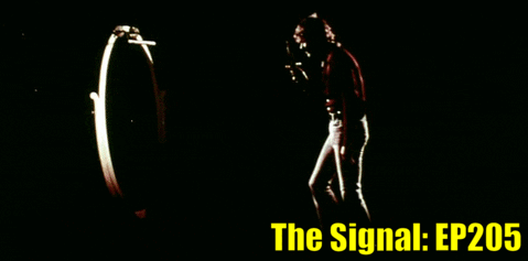 A man crouches and enters a glowing hoop.

The Signal: EP205