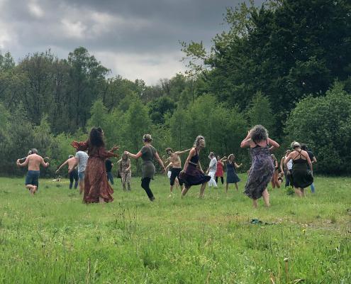 ecstatic dance outside