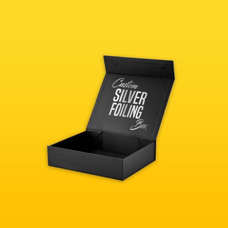 Custom Rigid Drawer Boxes Silver Edge Packaging - Download High Quality Abstract Wallpaper | Full HD