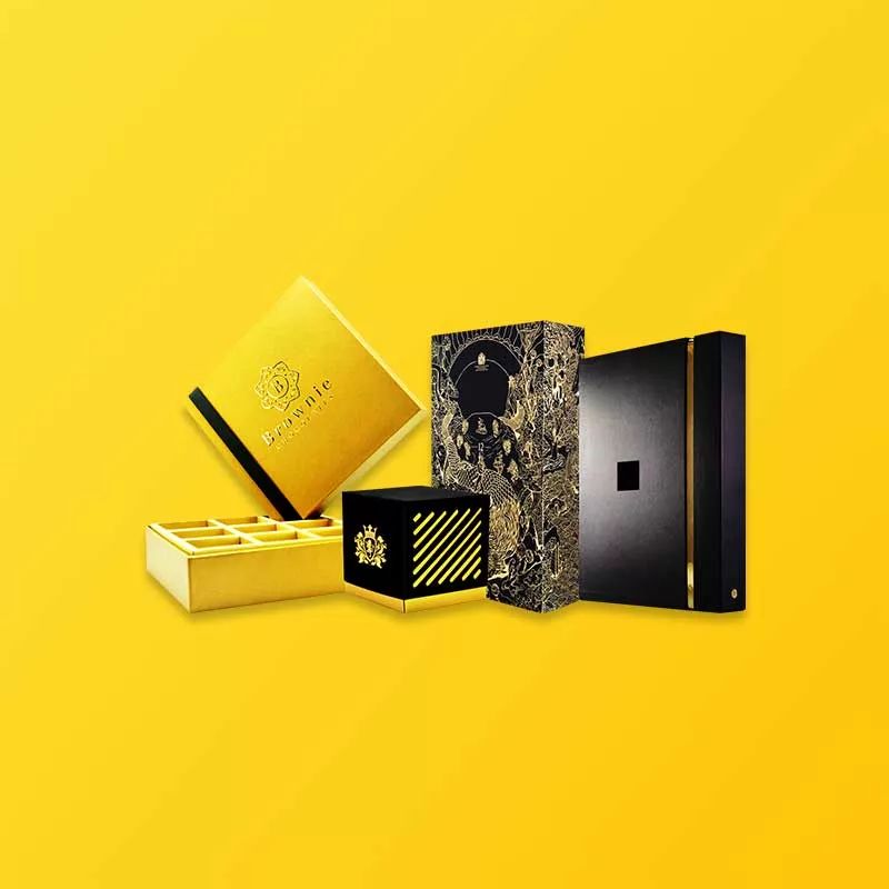 Custom Rigid Drawer Boxes Silver Edge Packaging - High Quality 4K Light Backgrounds | Free Download