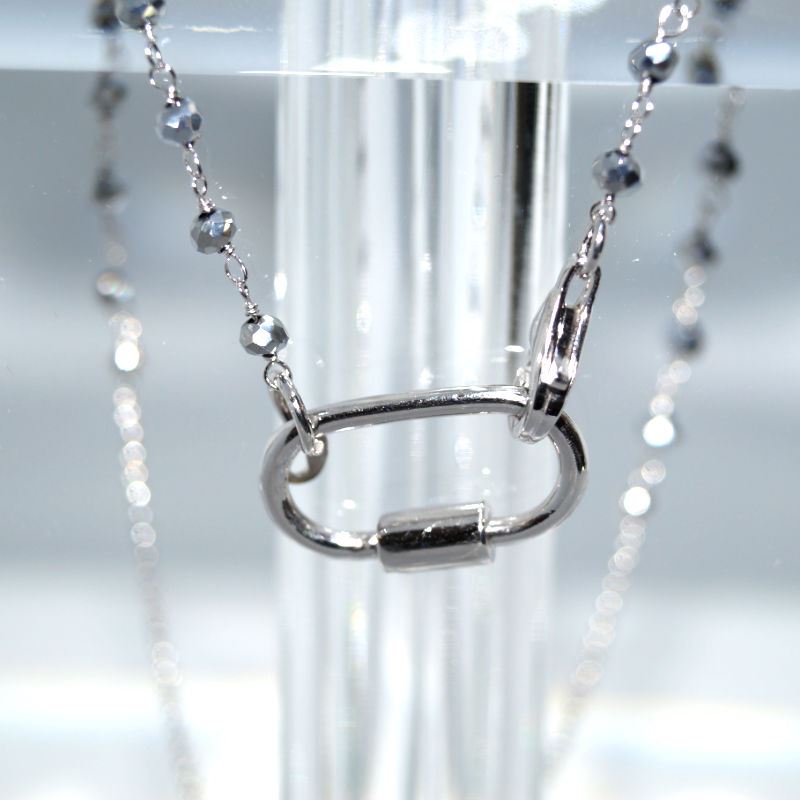 SX00580þCOLLIER MOUSQUETON