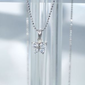 SF01302þCOLLIER PAPILLON BRILLANT